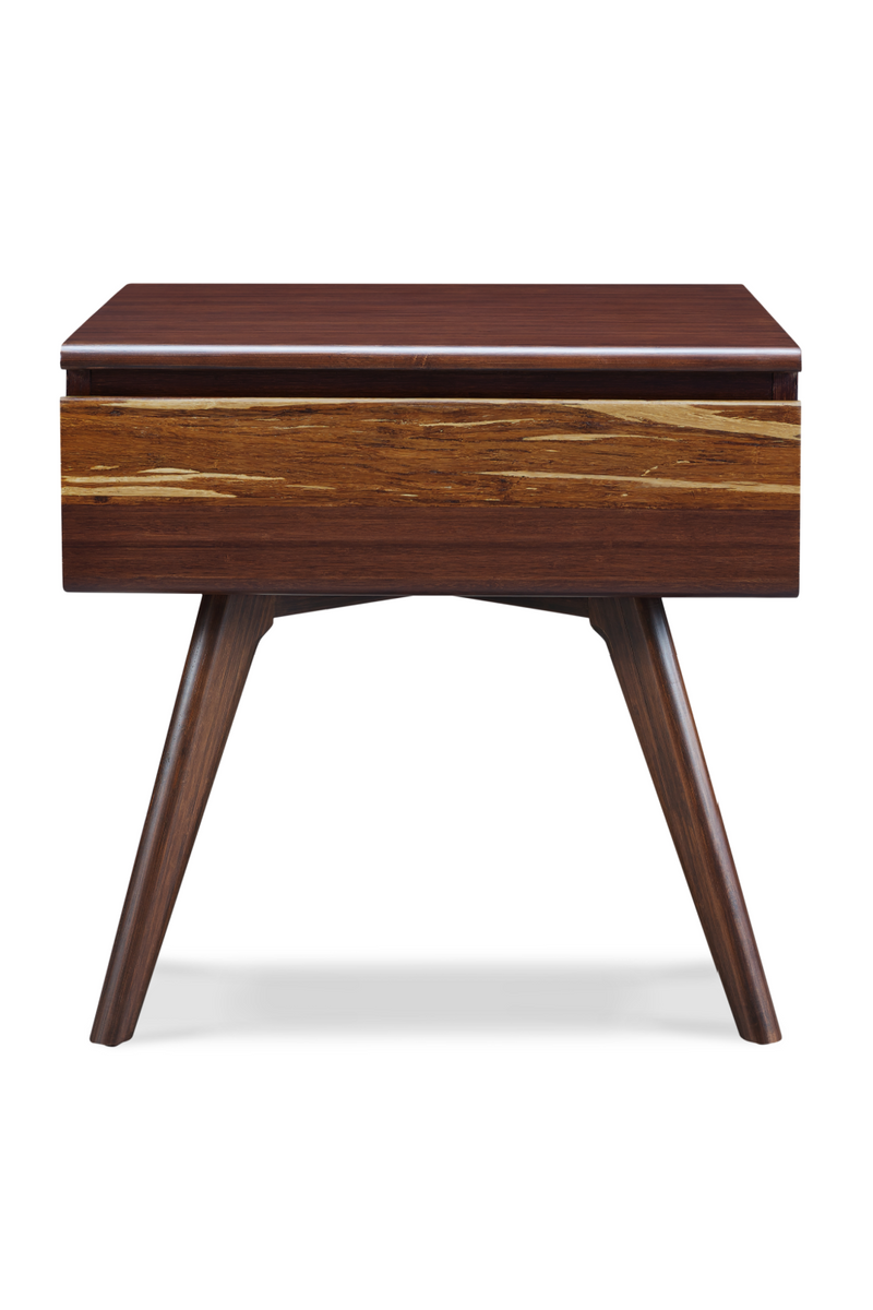 Tiger Bamboo 1-Drawer Nightstand | Greenington Azara | Oroatrade.com