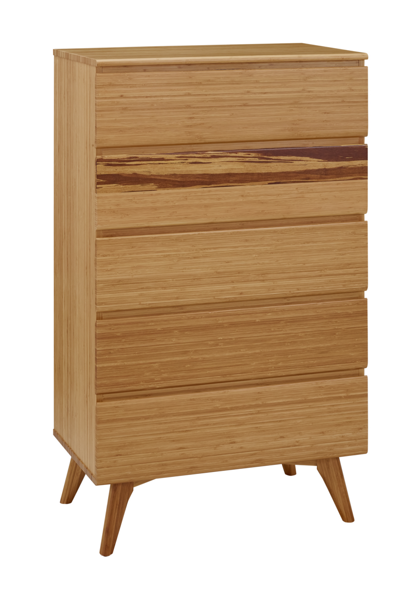 Bamboo High Drawer Chest | Greenington Azara | Oroatrade.com