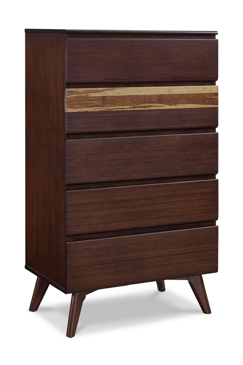 Bamboo High Drawer Chest | Greenington Azara | Oroatrade.com