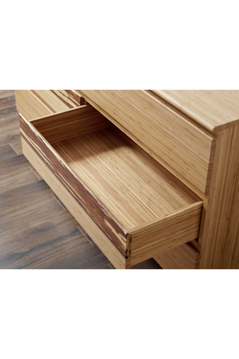 Bamboo High Drawer Chest | Greenington Azara | Oroatrade.com