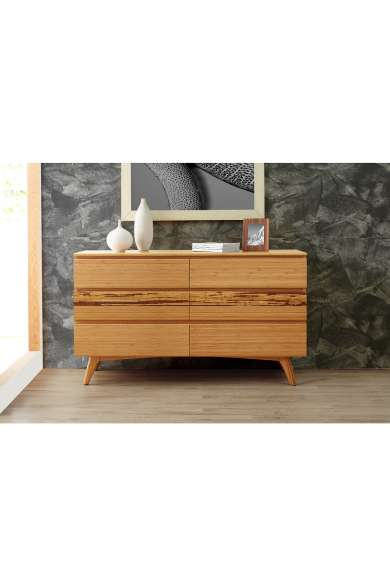 Bamboo High Drawer Chest | Greenington Azara | Oroatrade.com