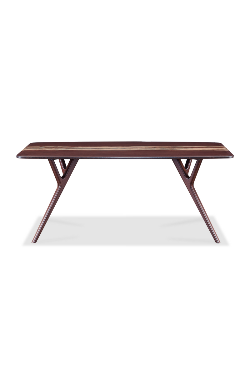 Tiger Bamboo Accented Dining Table | Greenington Azara | Oroatrade.com