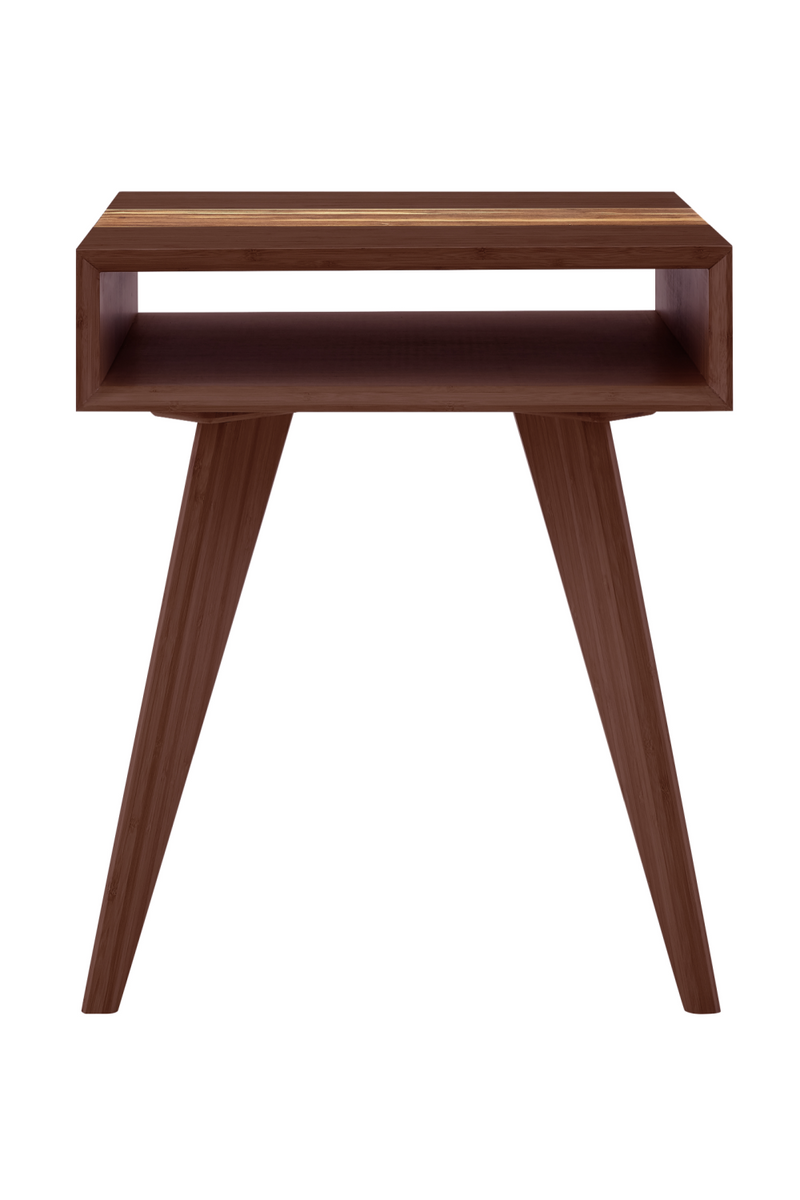 Tapered-Leg Bamboo End Table | Greenington Azara | Oroatrade.com