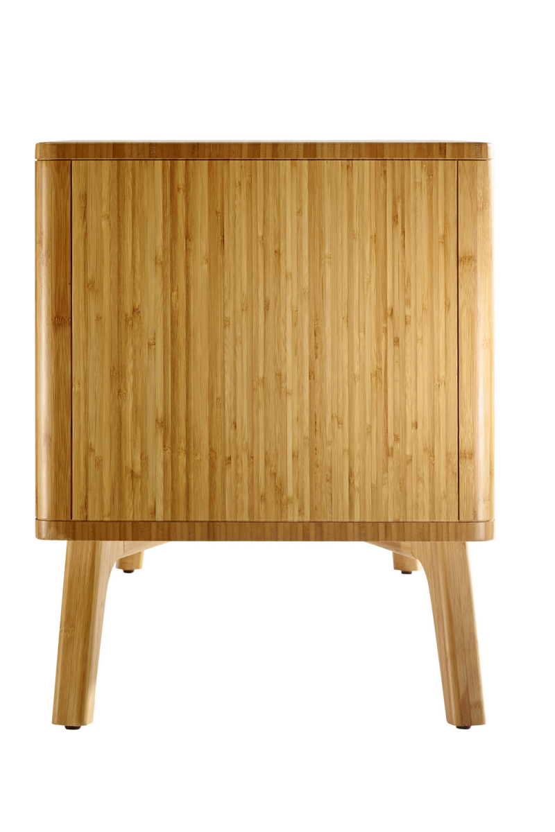 Solid Bamboo Media Cabinet | Greenington Azara | Oroatrade.com