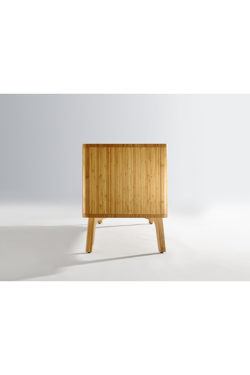 Solid Bamboo Media Cabinet | Greenington Azara | Oroatrade.com