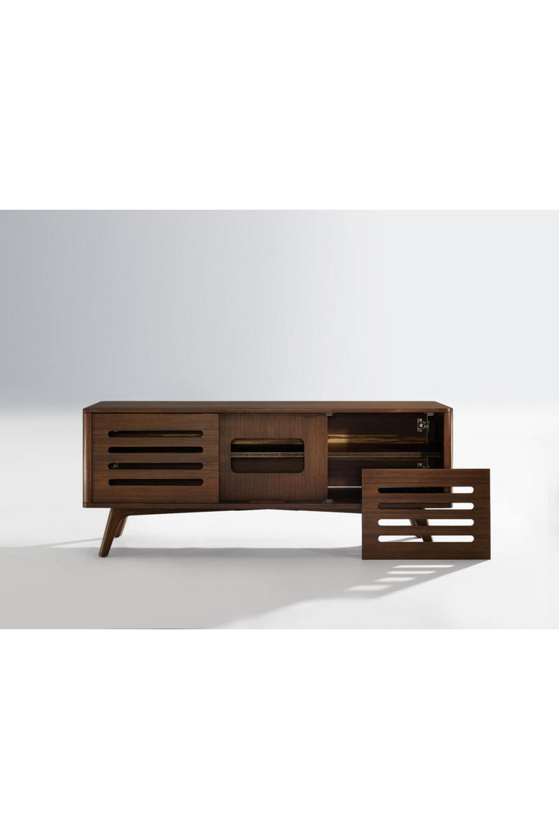 Solid Bamboo Media Cabinet | Greenington Azara | Oroatrade.com