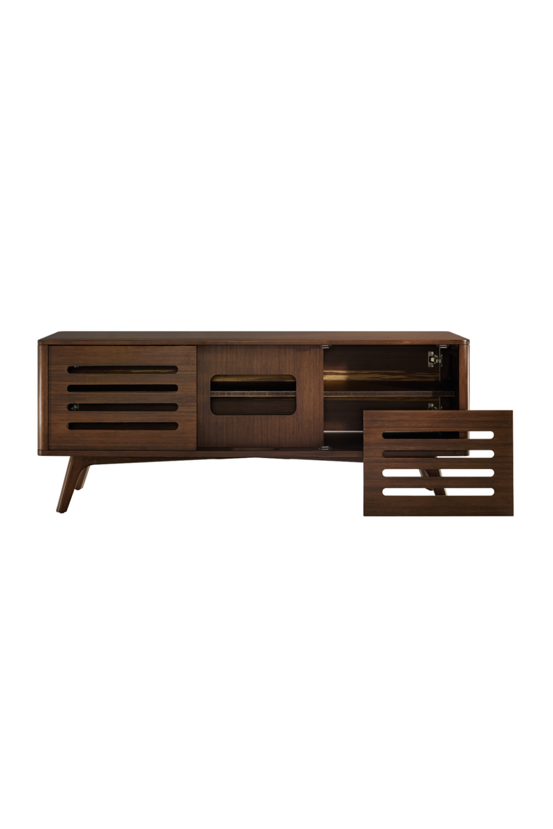 Solid Bamboo Media Cabinet | Greenington Azara | Oroatrade.com