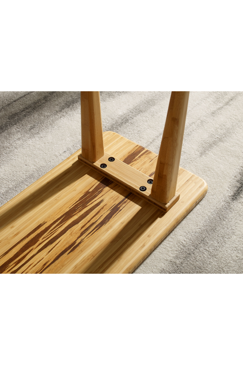 Beveled Bamboo Bench | Greenington Azara | Oroatrade.com