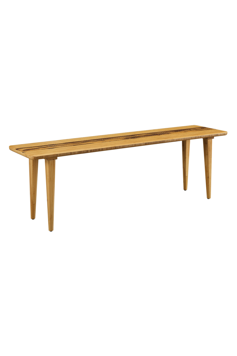 Beveled Bamboo Bench | Greenington Azara | Oroatrade.com