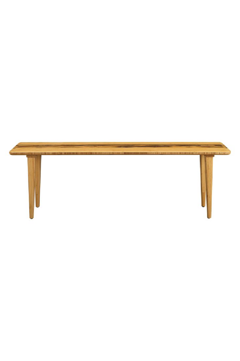 Beveled Bamboo Bench | Greenington Azara | Oroatrade.com