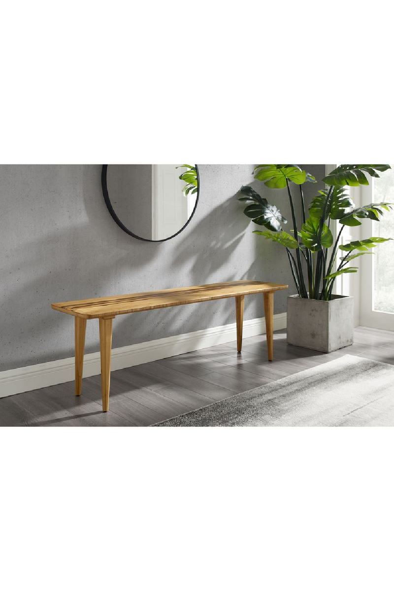 Beveled Bamboo Bench | Greenington Azara | Oroatrade.com