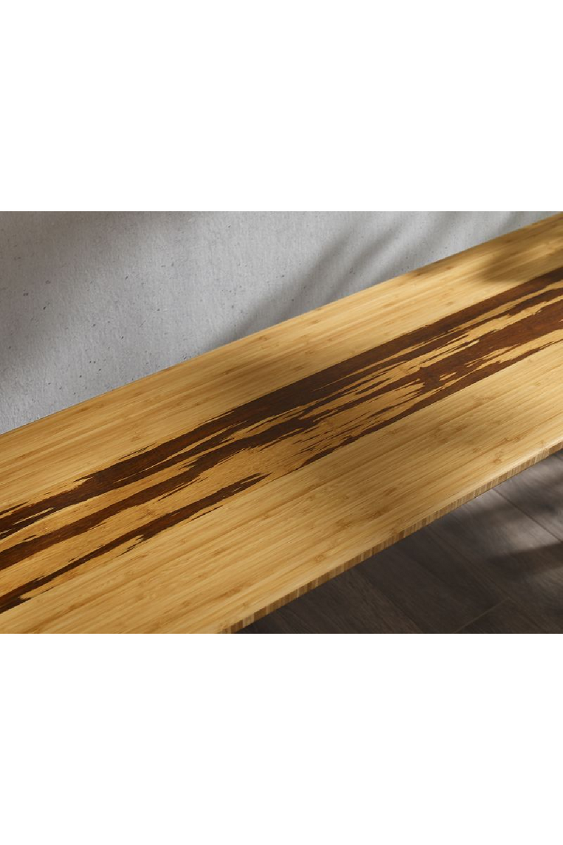 Beveled Bamboo Bench | Greenington Azara | Oroatrade.com