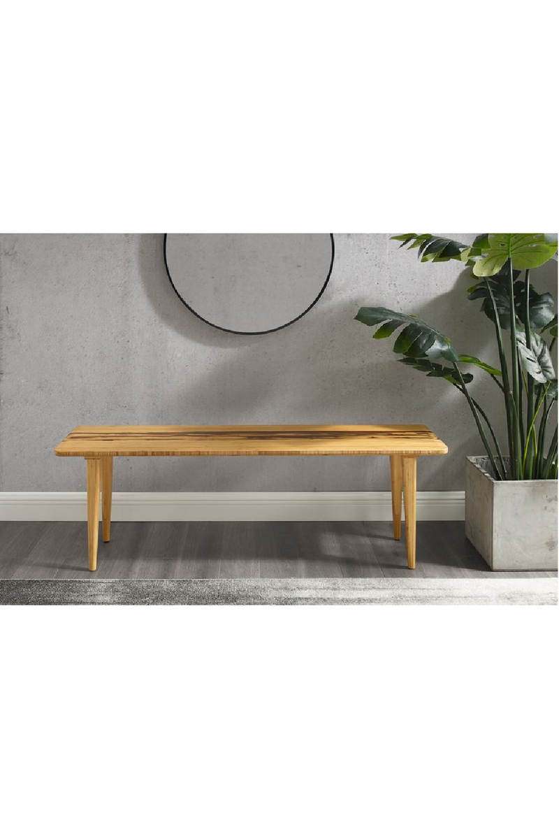 Beveled Bamboo Bench | Greenington Azara | Oroatrade.com