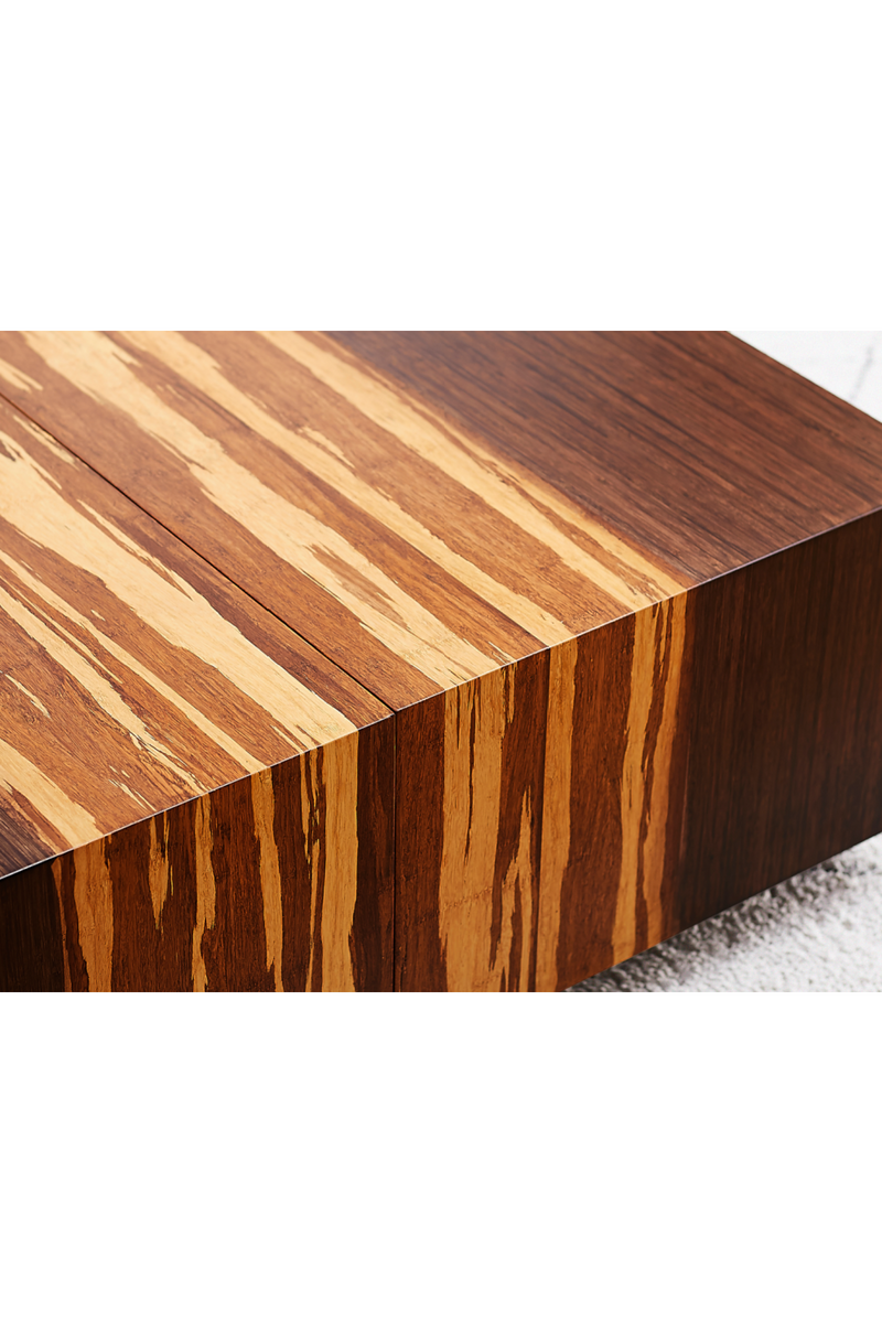 Bamboo Storage Coffee Table | Greenington Azara | Oroatrade.com