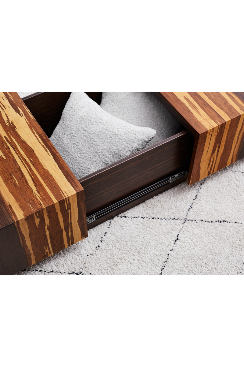 Bamboo Storage Coffee Table | Greenington Azara | Oroatrade.com