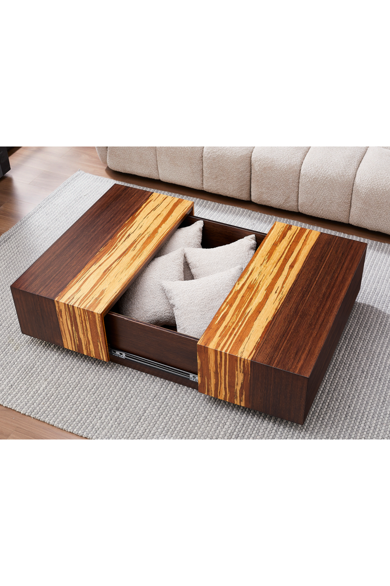 Bamboo Storage Coffee Table | Greenington Azara | Oroatrade.com