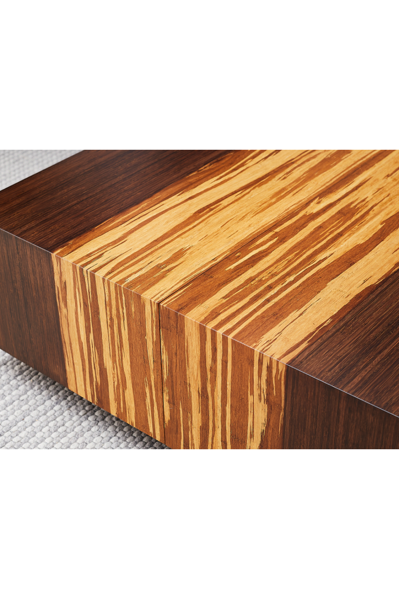 Bamboo Storage Coffee Table | Greenington Azara | Oroatrade.com