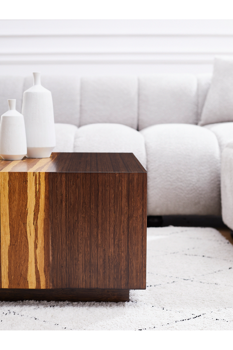 Bamboo Storage Coffee Table | Greenington Azara | Oroatrade.com