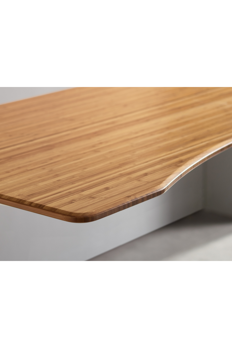 Adjustable Bamboo Hi-Low Desk | Greenington Ascent | Oroatrade.com