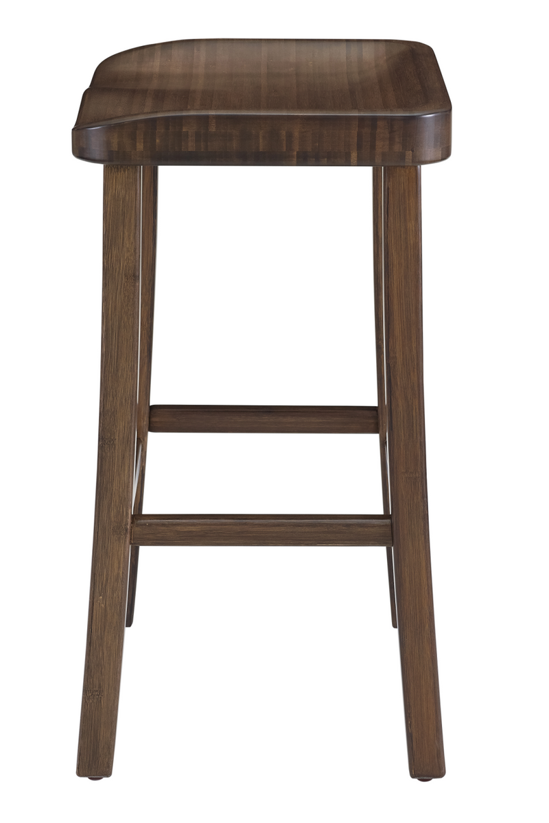 Solid Bamboo Counter Stools (2) | Greenington Tulip | Oroatrade.com