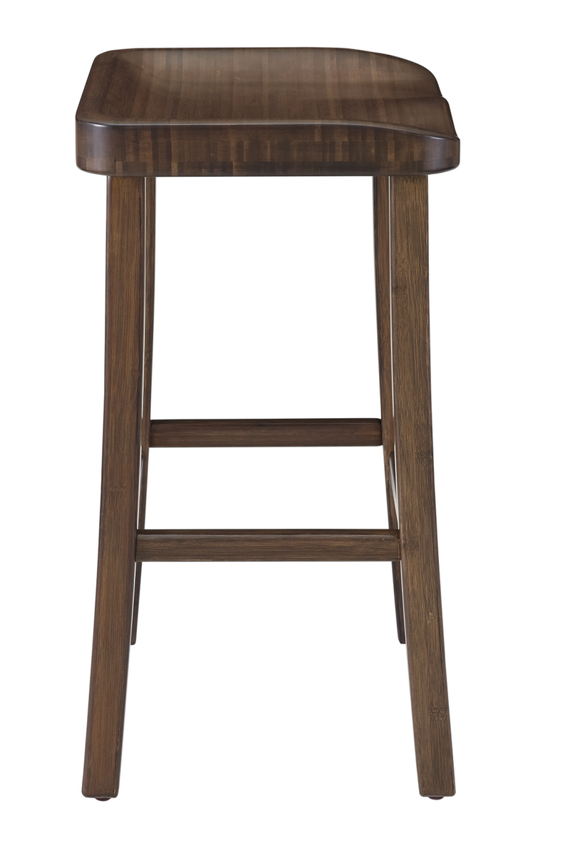 Solid Bamboo Counter Stools (2) | Greenington Tulip | Oroatrade.com