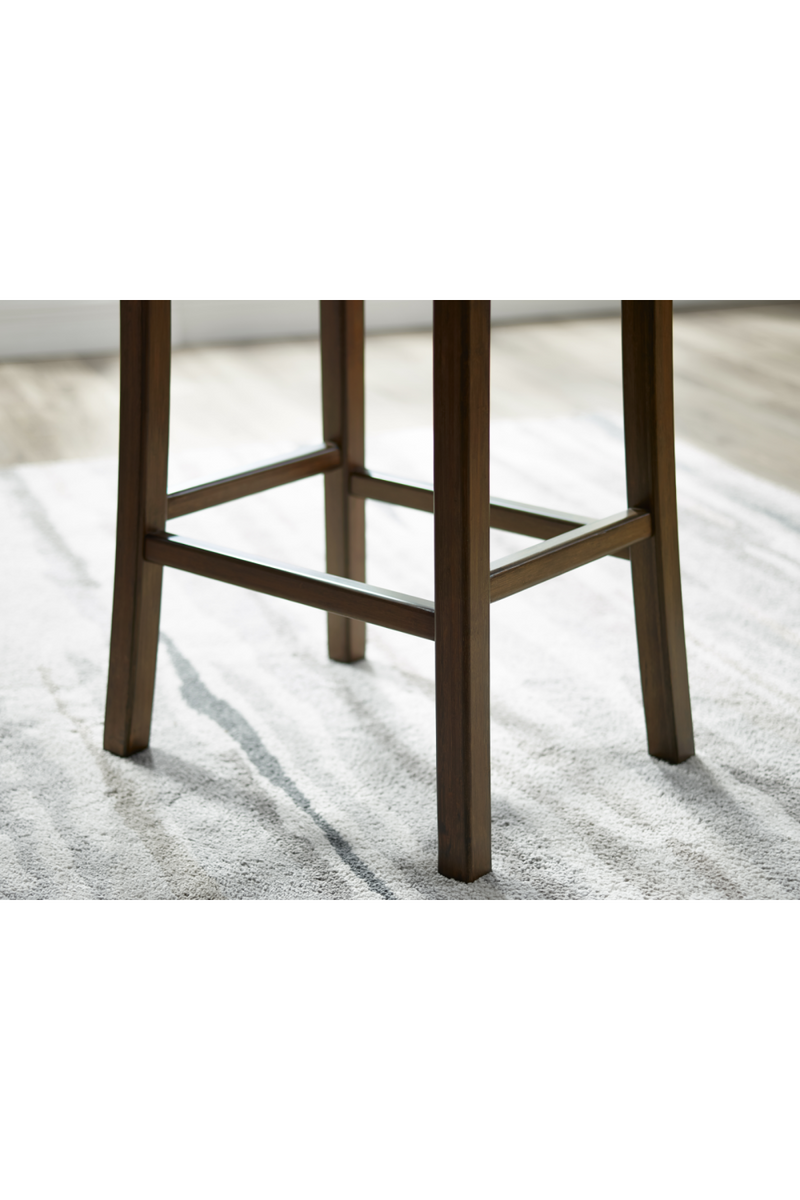 Solid Bamboo Counter Stools (2) | Greenington Tulip | Oroatrade.com