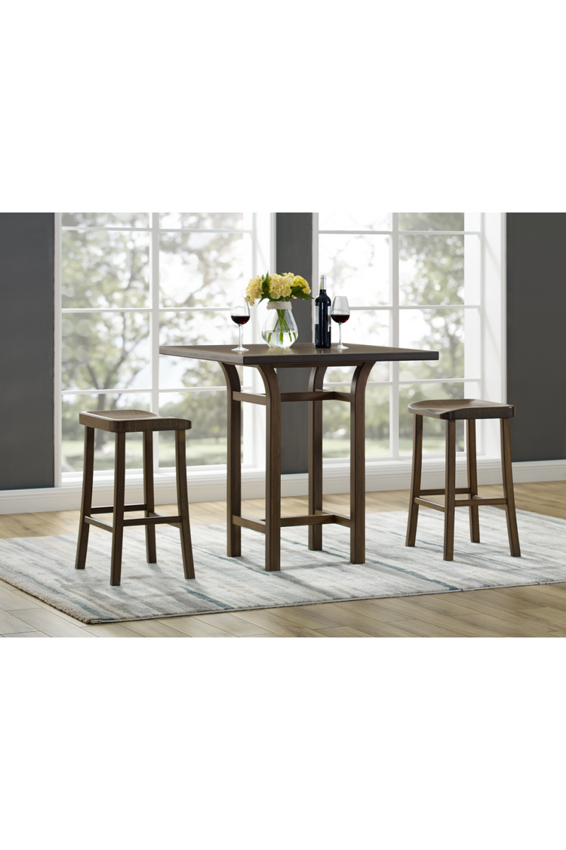 Solid Bamboo Counter Stools (2) | Greenington Tulip | Oroatrade.com