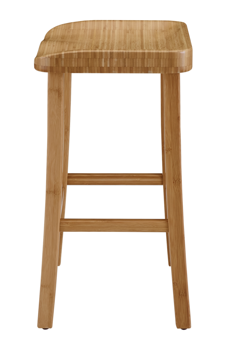 Solid Bamboo Counter Stools (2) | Greenington Tulip | Oroatrade.com