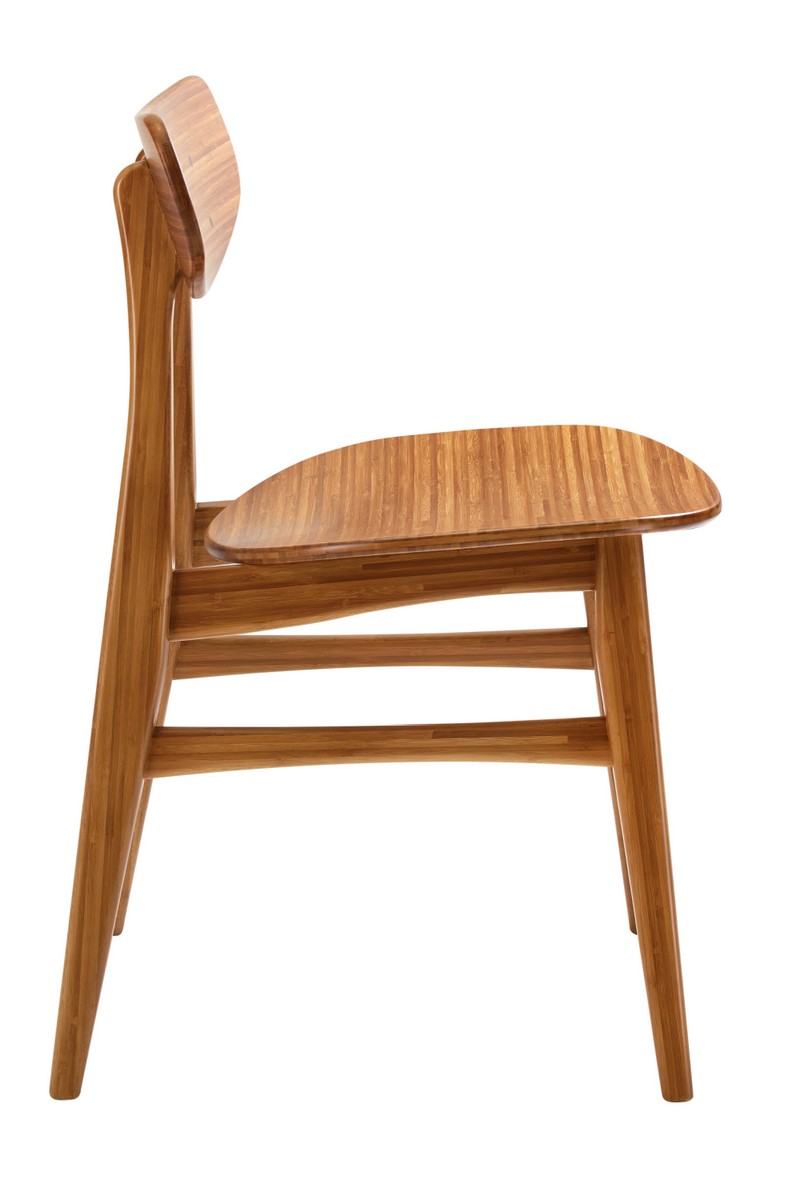 Scandinavian Bamboo Dining Chair (Set of 2) | Greenington Cassia | Oroatrade.com