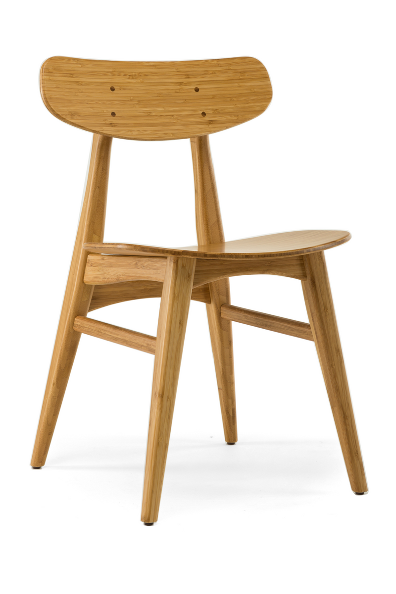 Scandinavian Bamboo Dining Chair (Set of 2) | Greenington Cassia | Oroatrade.com