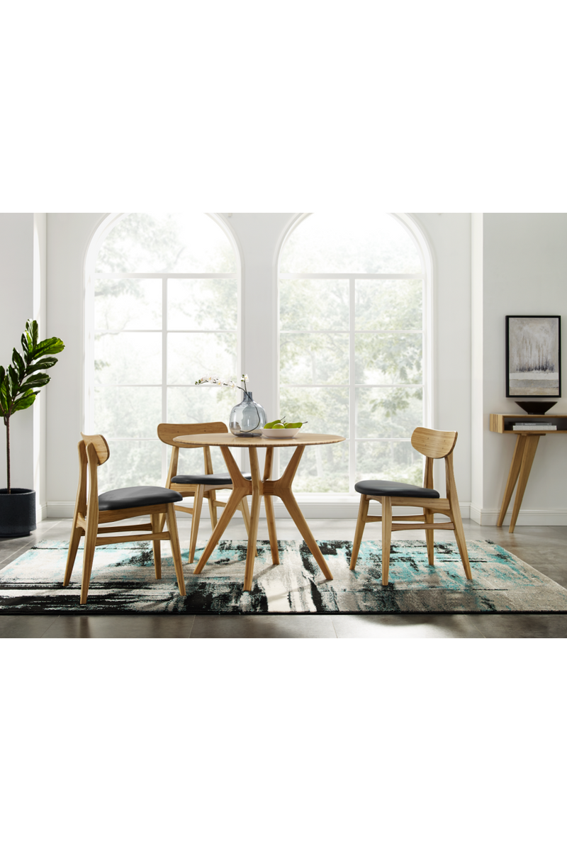 Scandinavian Bamboo Dining Chair (Set of 2) | Greenington Cassia | Oroatrade.com