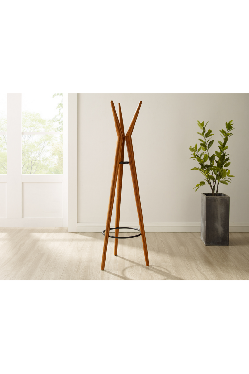 Bamboo Splayed Coat Tree | Greenington Spire | Oroatrade.com