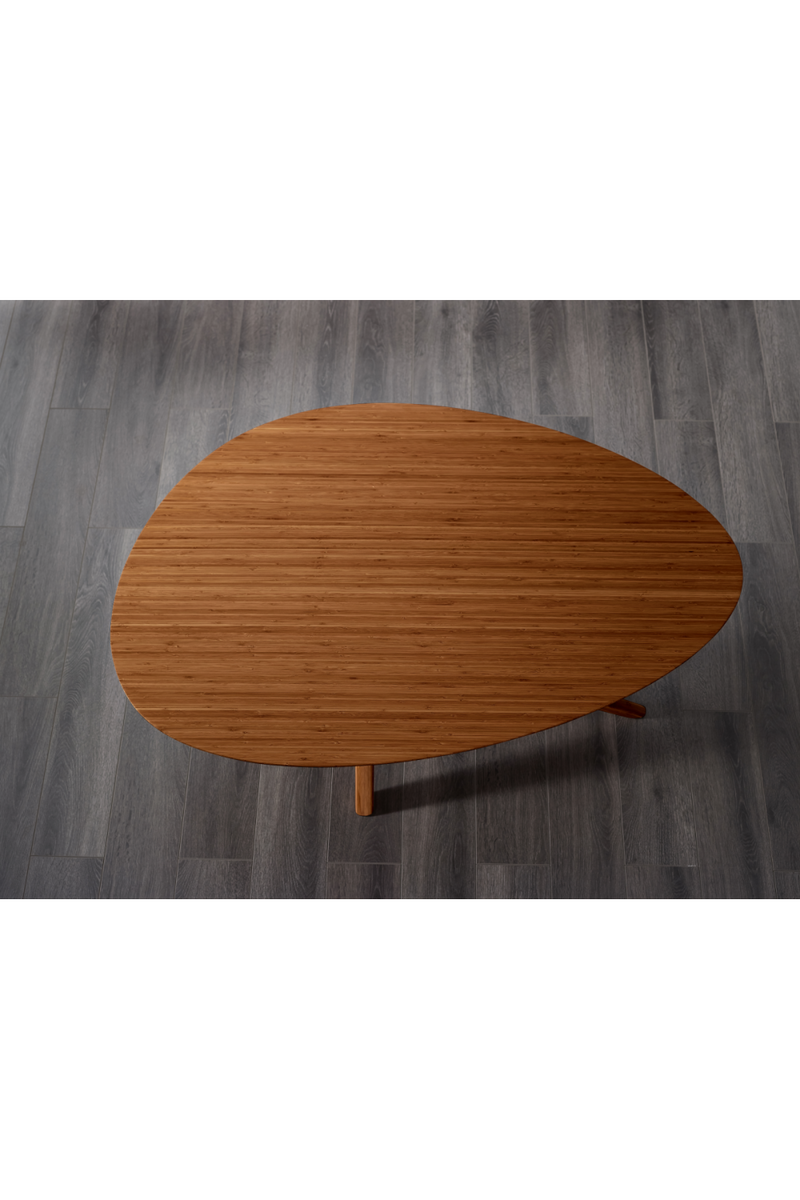 Oval Bamboo Coffee Table | Greenington Rosemary | Oroatrade.com