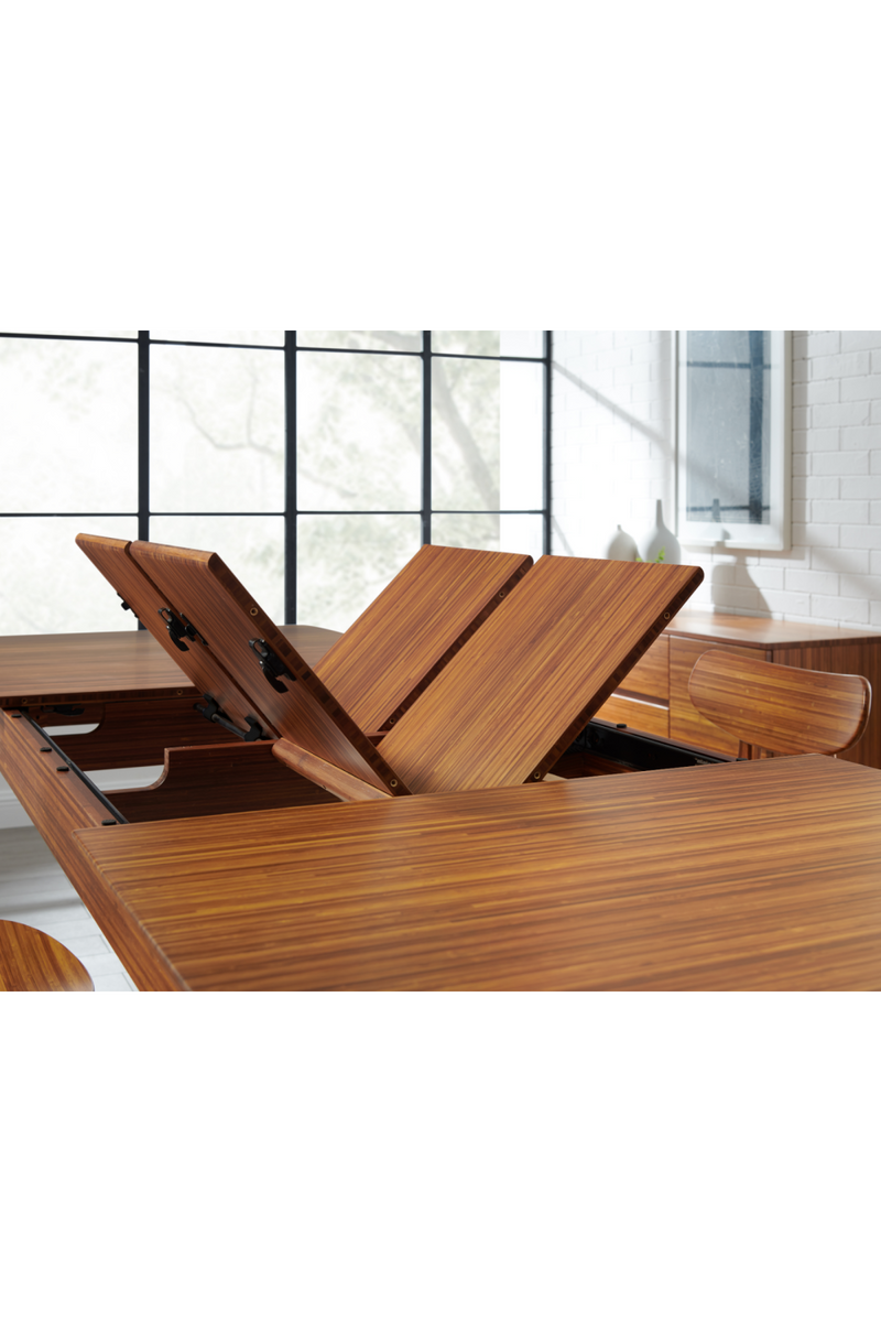 Extendable Bamboo Dining Table | Greenington Erikka | Oroatrade.com