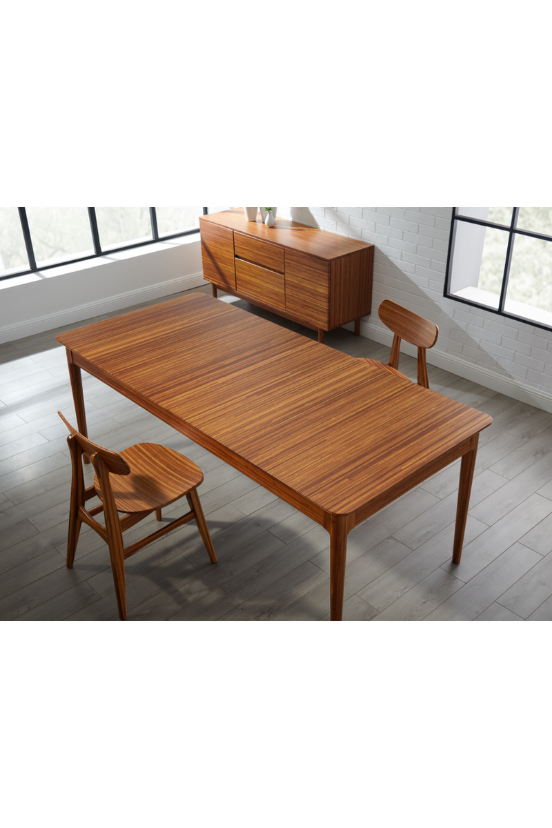 Extendable Bamboo Dining Table | Greenington Erikka | Oroatrade.com