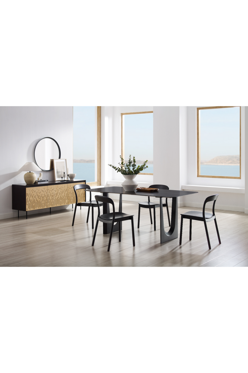 Solid Bamboo Modern Dining Table | Greenington Hanna | Oroatrade.com