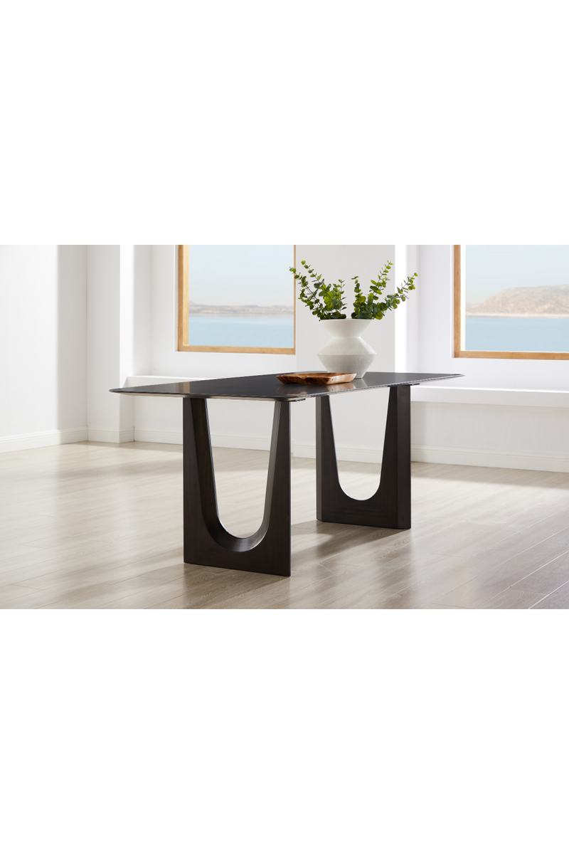 Solid Bamboo Modern Dining Table | Greenington Hanna | Oroatrade.com