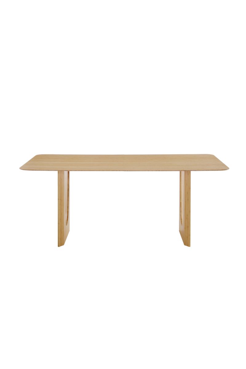 Solid Bamboo Modern Dining Table | Greenington Hanna | Oroatrade.com