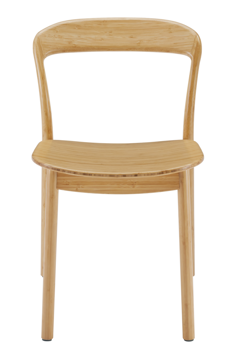 Bamboo Open-Framed Dining Chair (Set of 2) | Greenington Hanna | Oroatrade.com