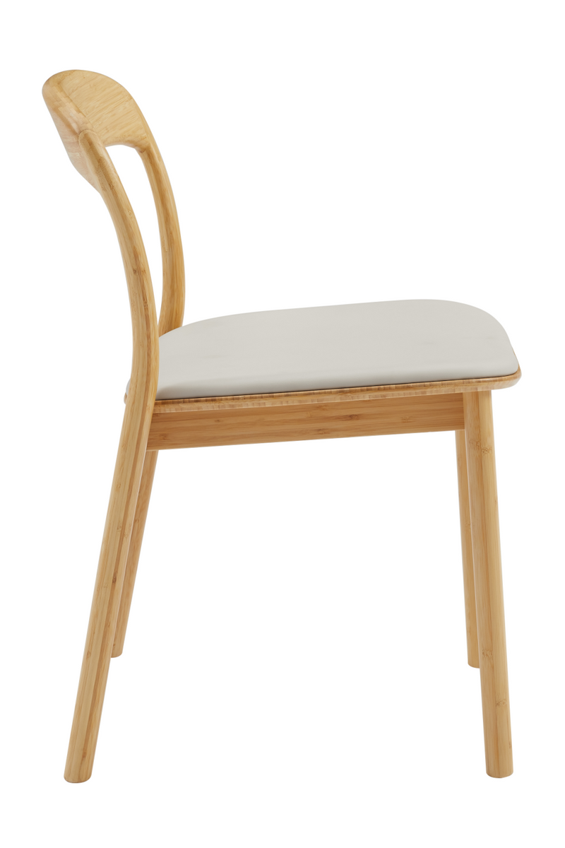 Bamboo Open-Framed Dining Chair (Set of 2) | Greenington Hanna | Oroatrade.com