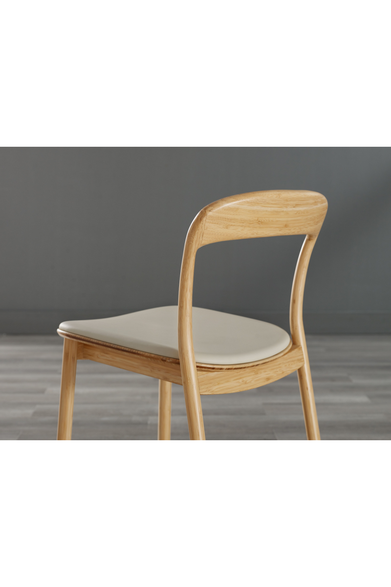 Bamboo Open-Framed Dining Chair (Set of 2) | Greenington Hanna | Oroatrade.com