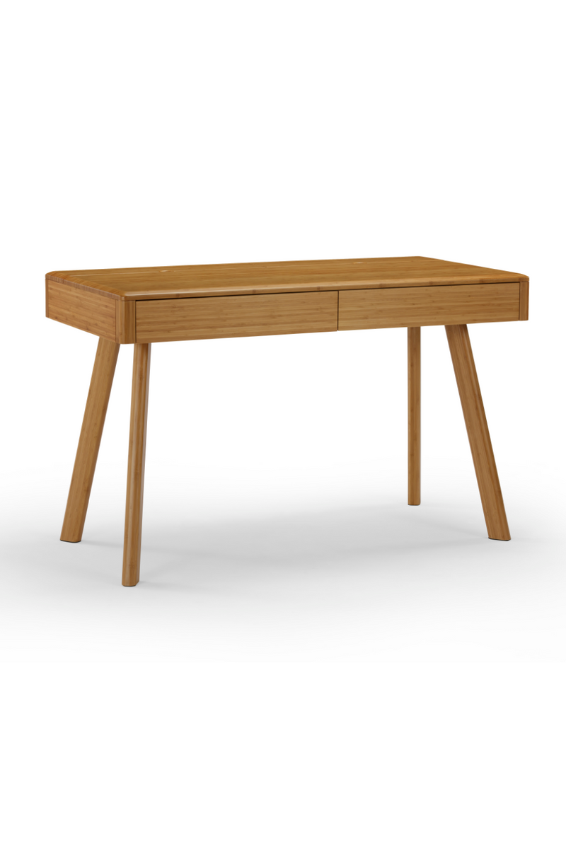 Modern Bamboo 2-Drawer Desk | Greenington Jasmine | Ooatrade.com