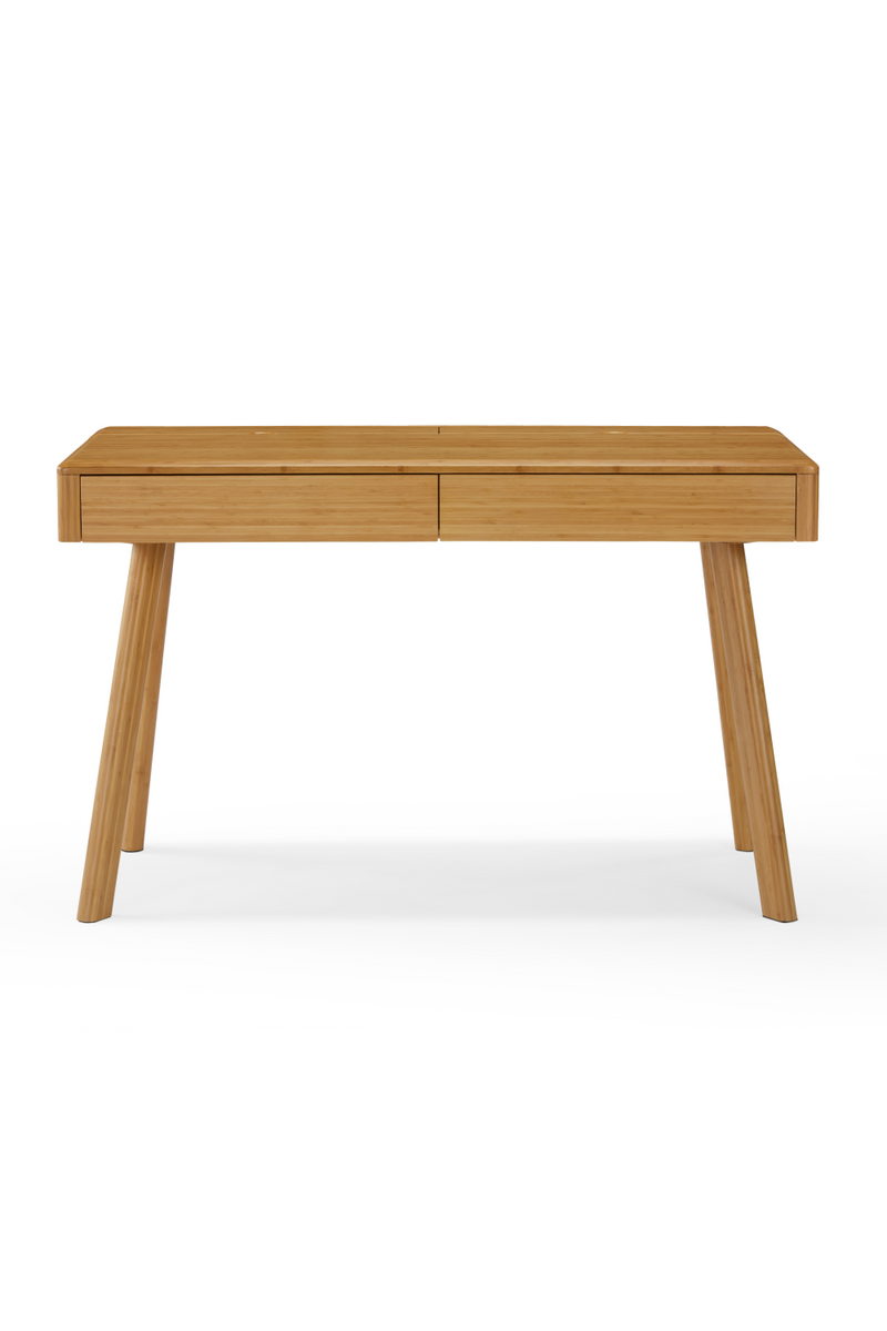 Modern Bamboo 2-Drawer Desk | Greenington Jasmine | Ooatrade.com