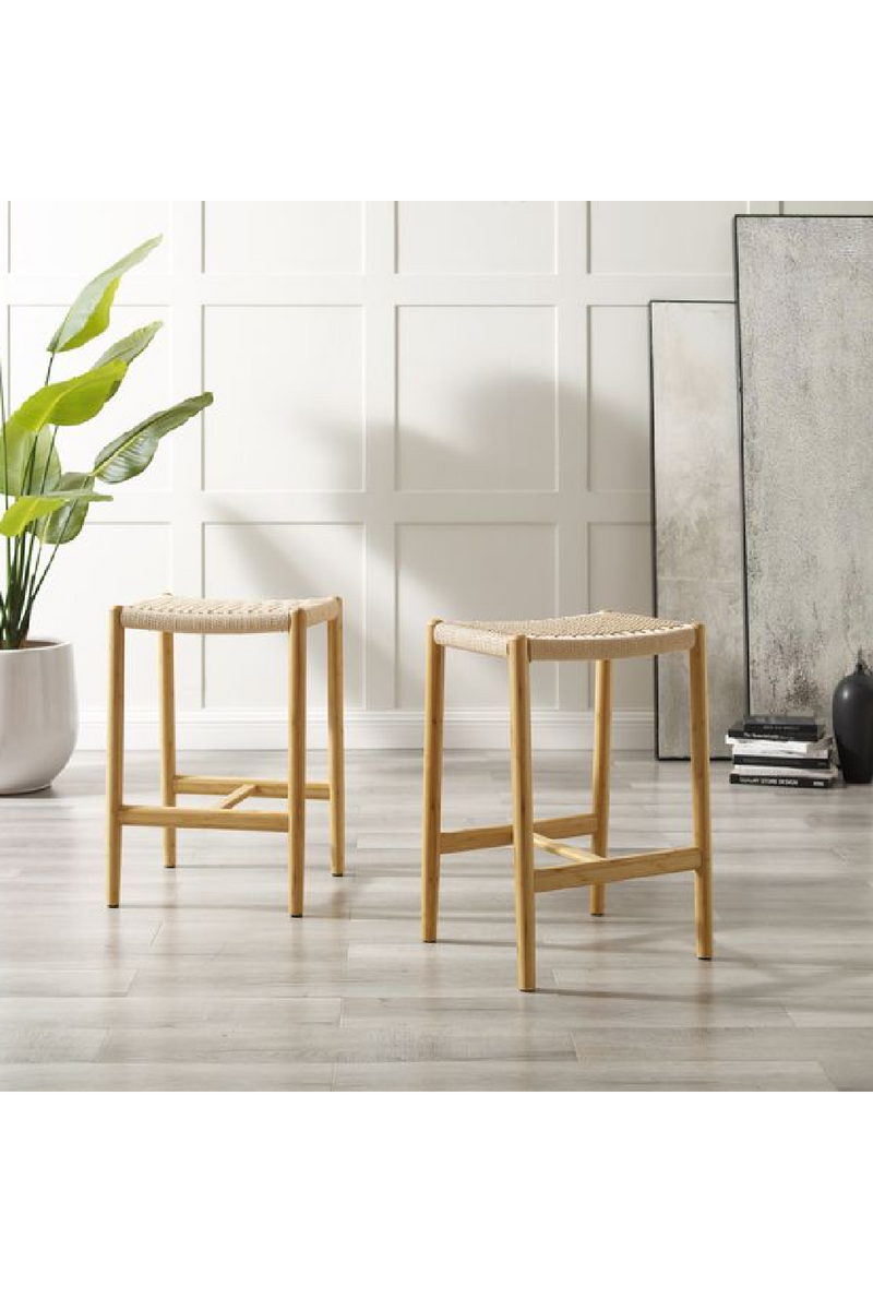 Cord Seat Counter Stool | Greenington Leif | Oroatrade.com