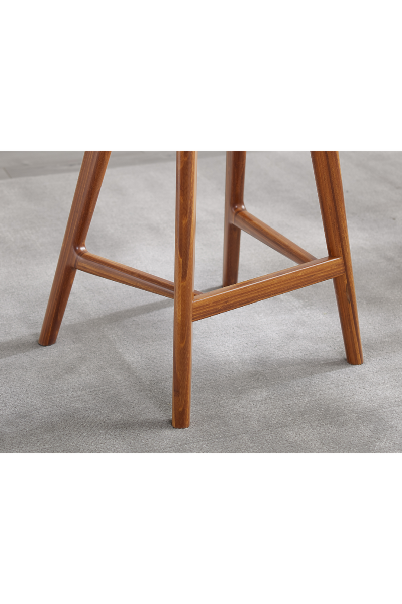 Amber Bamboo Counter Stools (2) | Greenington Max | Oroatrade.com