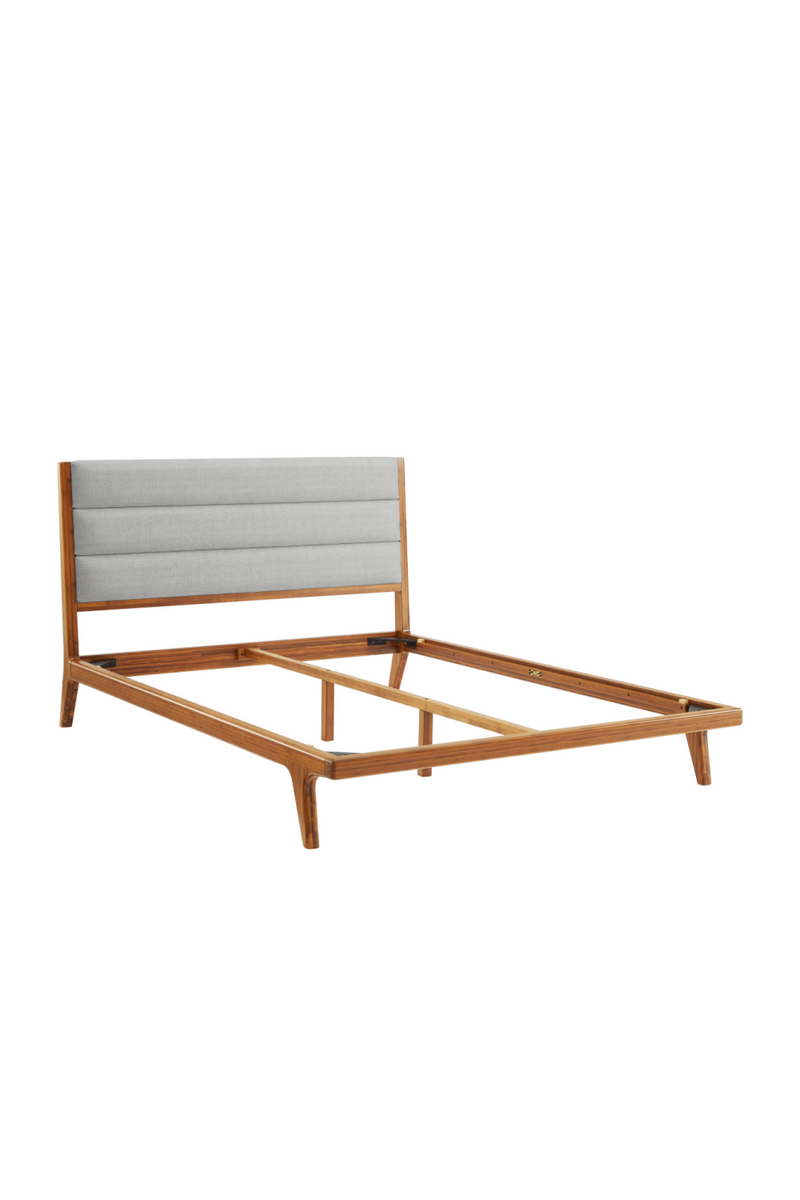 Upholstered Bamboo Platform Bed | Greenington Mercury | Oroatrade.com