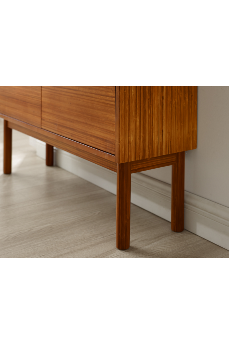 Bamboo Modern 2-Door Console | Greenington Mira | Oroatrade.com