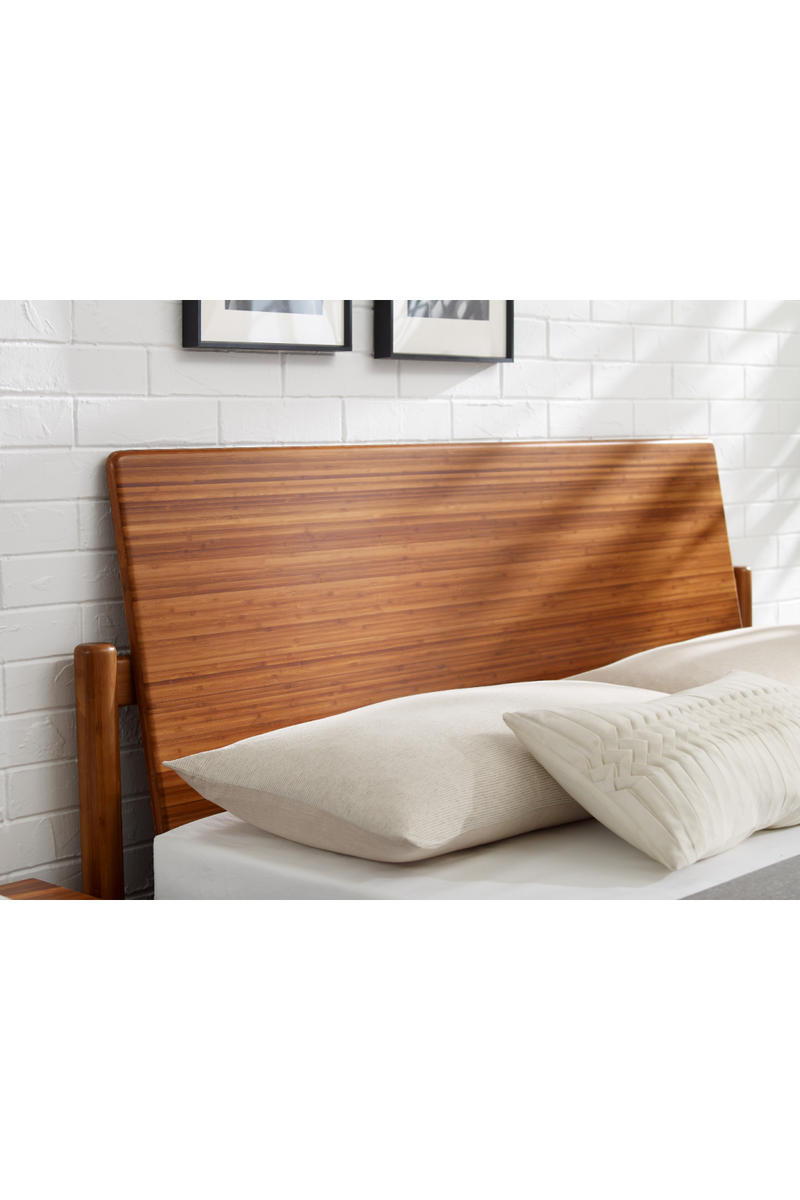 Modern Minimalist Bamboo Platform Bed | Greenington Monterey | Oroatrade.com