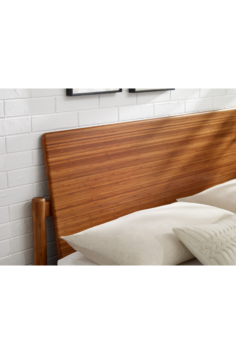 Modern Minimalist Bamboo Platform Bed | Greenington Monterey | Oroatrade.com