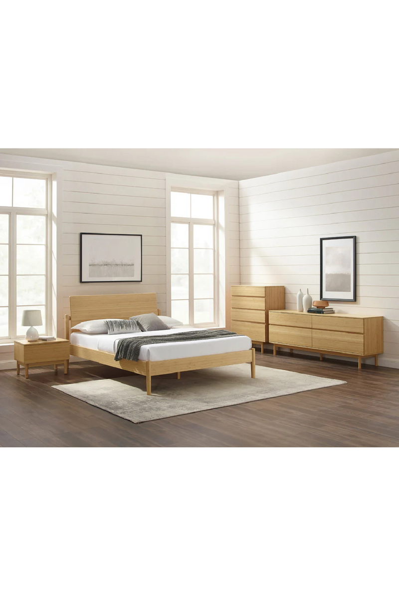 Modern Minimalist Bamboo Platform Bed | Greenington Monterey | Oroatrade.com